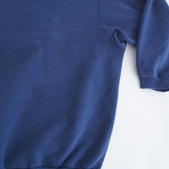 Endless Designs Navy Cotton America Print Patriotic Crewneck Sweater 2X - Picture 6 of 10